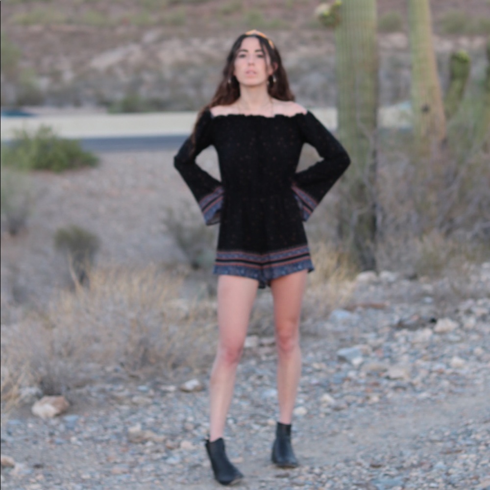 LA Hearts romper